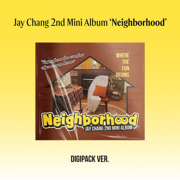 (PRE ORDER) Jay Chang - 2nd Mini Album Neighborhood (Digipack Ver.)