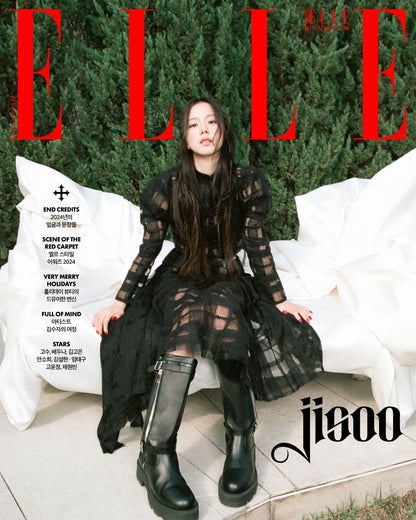 (PRE ORDER) ELLE (Womens Monthly) December 2024 - BLACKPINK JISOO