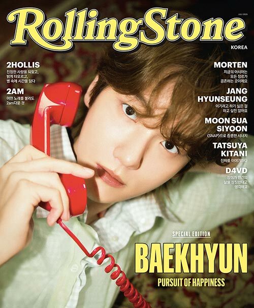 BAEKHYUN (EXO) - ROLLING STONE KOREA SPECIAL EDITION NO.3