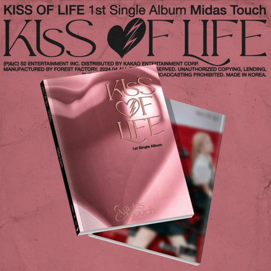 KISS OF LIFE - Midas Touch (1st Single Album) Photobook ver.