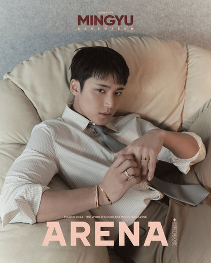 Mingyu (Seventeen) - Arena Homme + (March 2024)