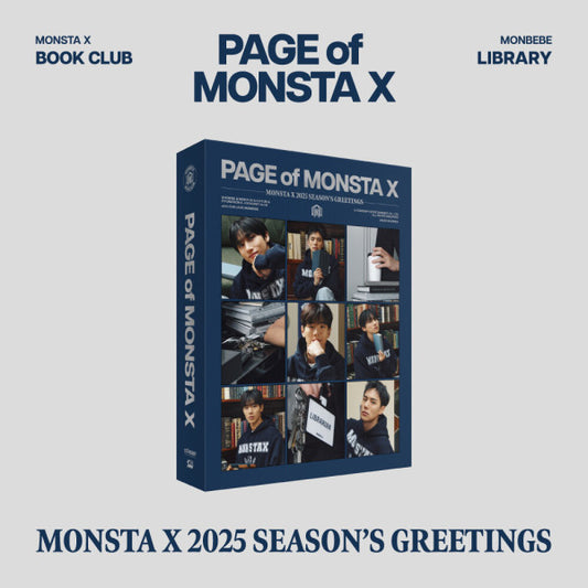 (PRE-ORDER) MONSTA X - 2025 SEASONS GREETINGS "PAGE of MONSTA X"