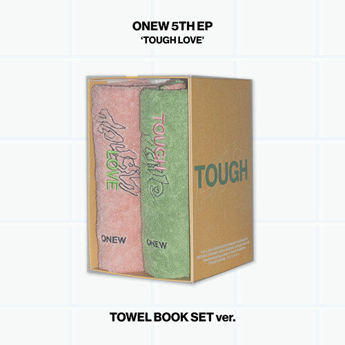 ONEW – 5th Mini Album TOUGH LOVE (Towel Book Set Ver.)