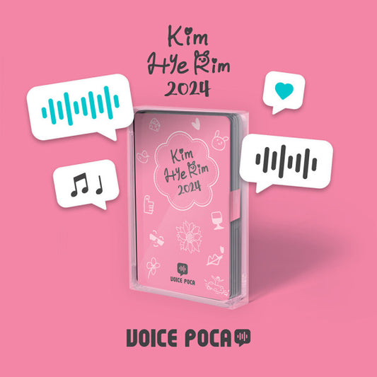 [PRE-ORDER] HYE RIM KIM - VOICE POCA (Mini Calendar 2024)