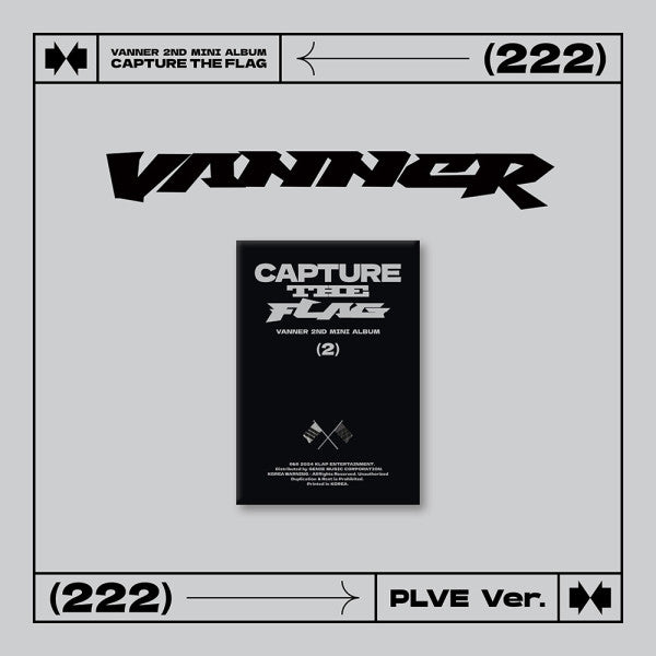 [PRE-ORDER] VANNER - Capture the Flag (2nd Mini Album) PLVE