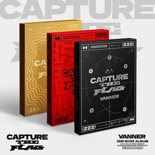 [PRE-ORDER] VANNER - Capture the Flag (2nd Mini Album)