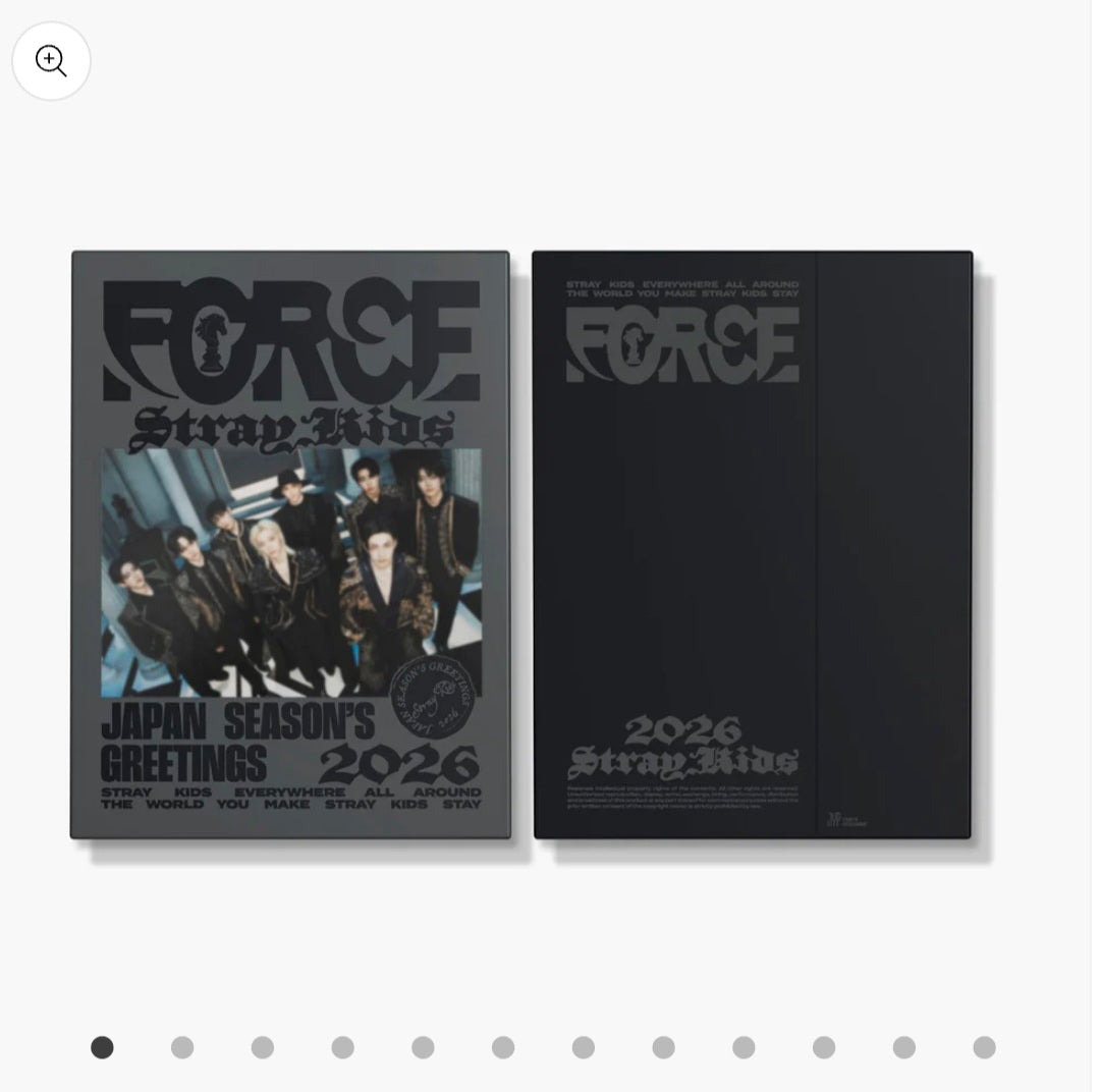 Stray Kids Japan Season's Greetings 2026 "Force" OFFICIAL