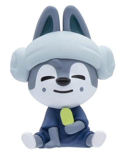 STRAY KIDS GASHAPON SKZOO SAUNA FIGURE BANDAI OFFICIAL