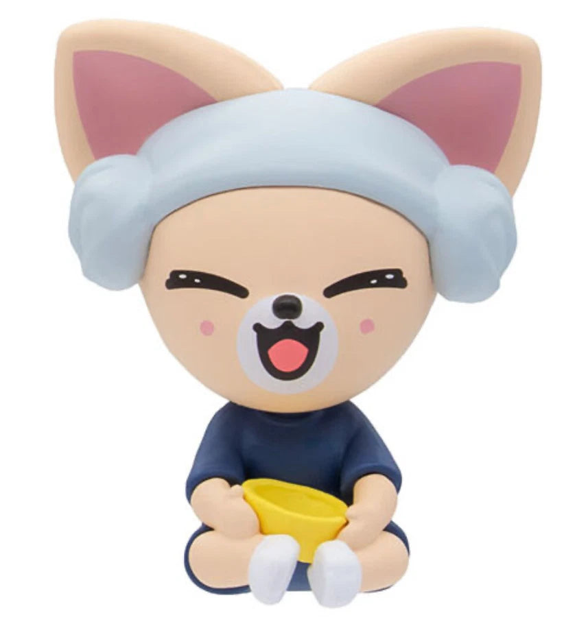 STRAY KIDS GASHAPON SKZOO SAUNA FIGURE BANDAI OFFICIAL