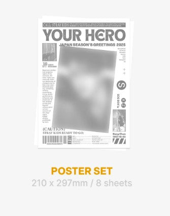 (PRE-ORDER) STRAY KIDS - JAPAN SEASON'S GREETINGS 2025 "Your Hero"