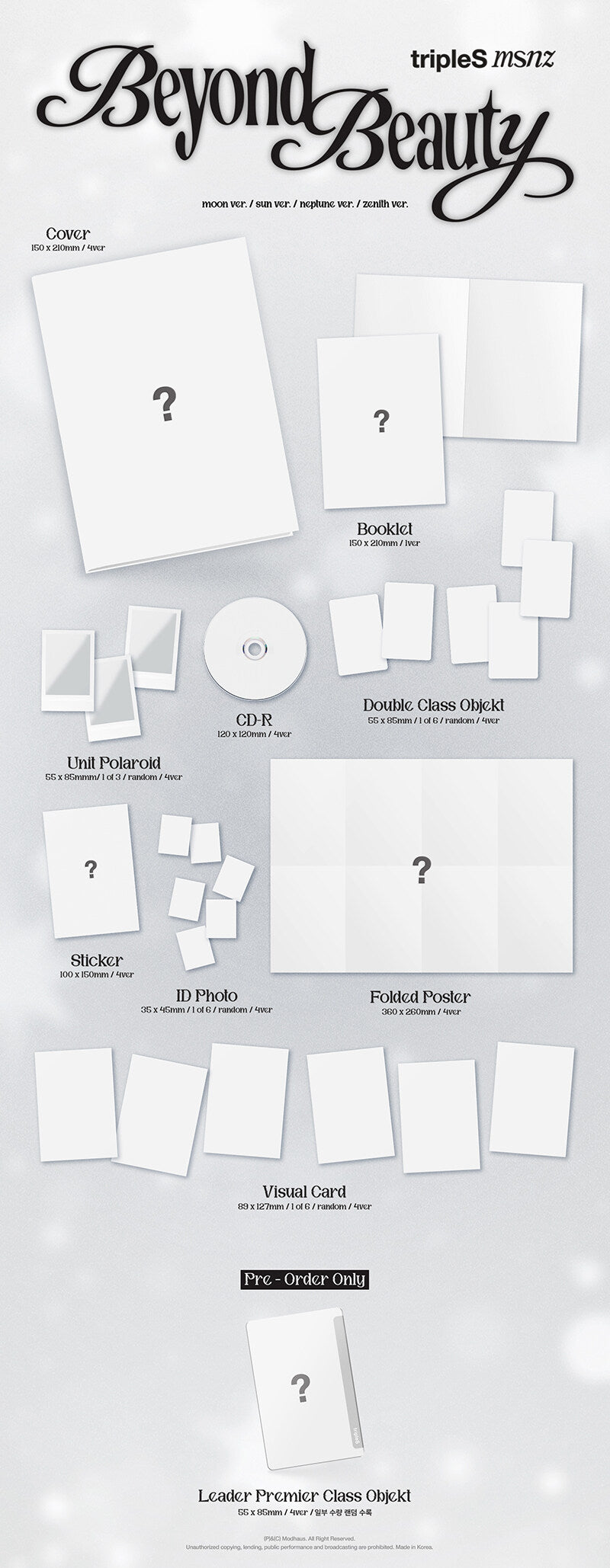 tripleS - MINI ALBUM msnz Beyond Beauty