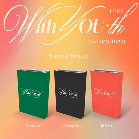 TWICE - With YOU-th (13th Mini Album) Nemo ver.