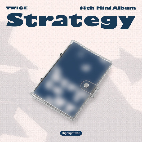 (PRE-ORDER) TWICE - STRATEGY (14th Mini Album) (Highlight ver.)