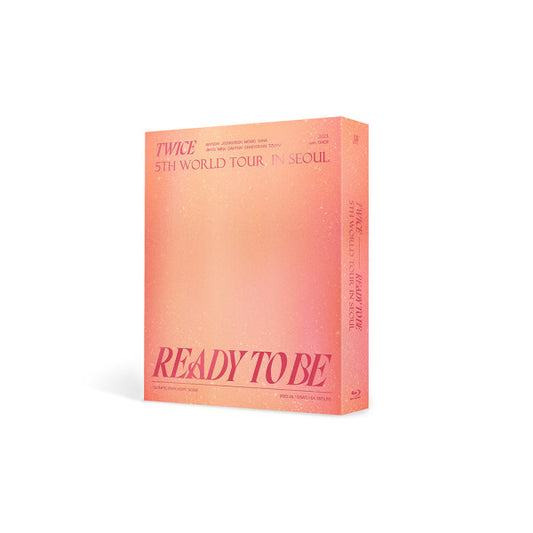 (PRE-ORDER) TWICE - 5TH WORLD TOUR READY TO BE IN SEOUL Blu-ray