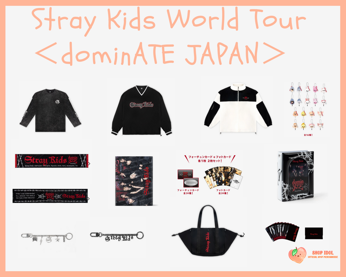 Stray Kids World Tour "dominATE JAPAN" Official MD