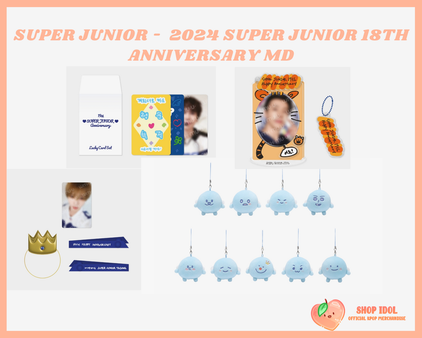 (PRE-ORDER) SUPER JUNIOR -  2024 SUPER JUNIOR 18TH ANNIVERSARY MD