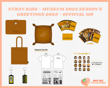 (PRE-ORDER) STRAY KIDS - MUSEUM 2025 SEASON'S GREETINGS 2025 JAPAN - OFFICIAL MD