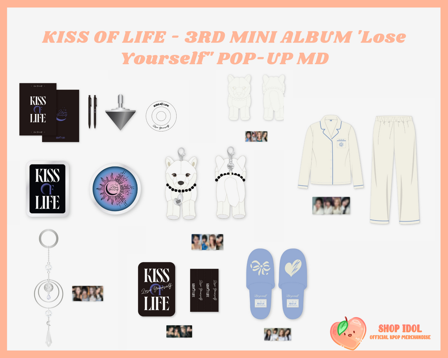 (PRE-ORDER) KISS OF LIFE - 3RD MINI ALBUM 'Lose Yourself" POP-UP MD