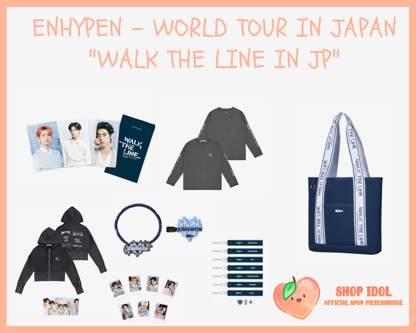 ENHYPEN - WORLD TOUR IN JAPAN "WALK THE LINE IN JP" OFFICIAL MD