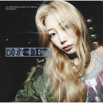 LE SSERAFIM - JAPAN 4th Single 'DIFFERENT' (Solo Jacket)
